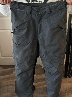 The North Face Black Insulated Jacket with Embroidered Logo